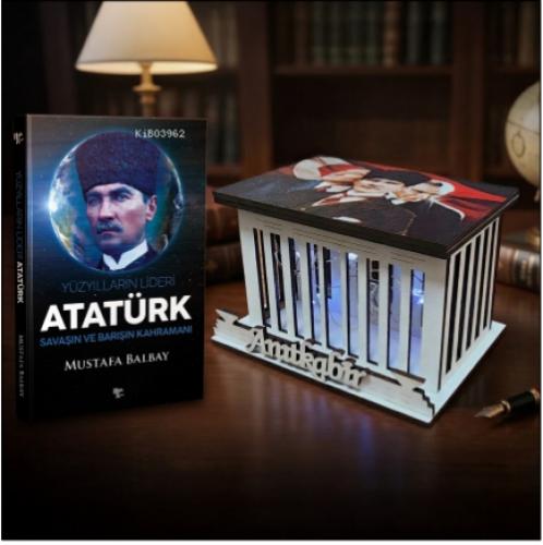Yüzyılların Lideri Atatürk ve Kocatepe Ahşap Anıtkabir Işıklı Maket  Frontansicht 1