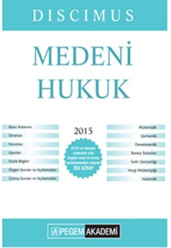 2015 KPSS-A Medeni Hukuk Konu Anlatımı  Frontansicht 1