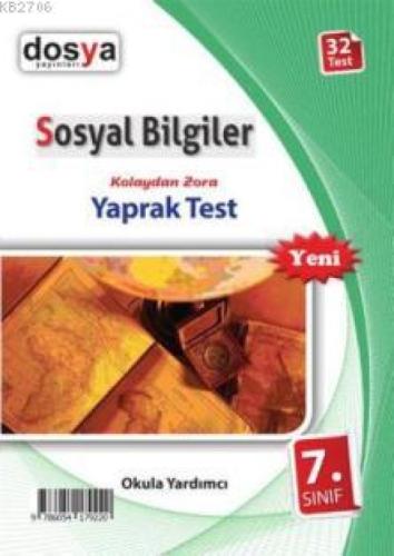 7. Sınıf Sosyal Bilgiler Yaprak Test  Frontansicht 1