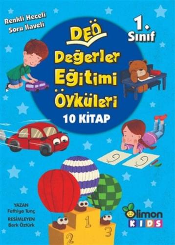 Değerler Eğitimi Öyküleri 1. Sınıf - 10 Kitap Takım  Frontansicht 1