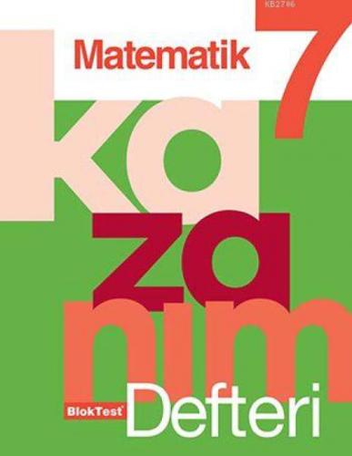 7. Sınıf Matematik Kazanım Defteri  Frontansicht 1