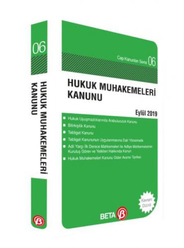 Hukuk Muhakemeleri Kanunu  Frontansicht 1