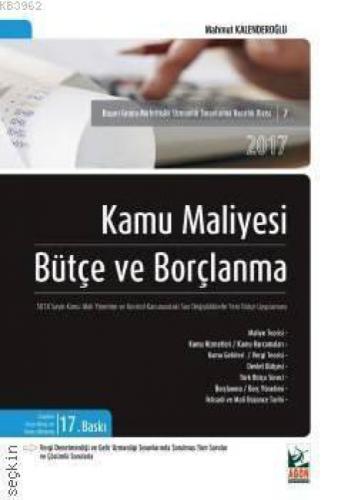 Kamu Maliyesi Bütçe ve Borçlanma  Frontansicht 1