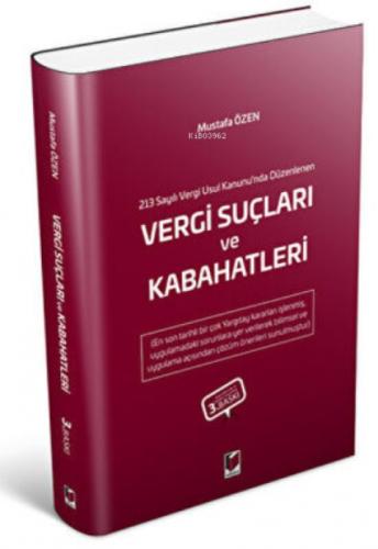 Vergi Suçları ve Kabahatleri  Frontansicht 1