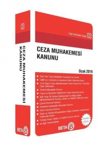 Ceza Muhakemesi Kanunu Şubat 2020  Frontansicht 1