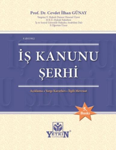 İş Kanunu Şerhi  Frontansicht 1