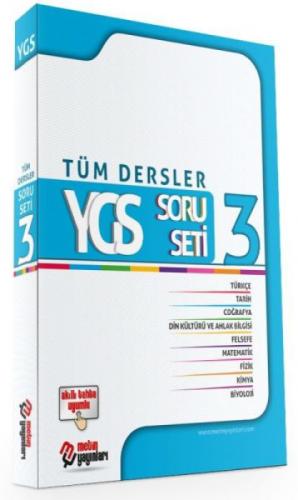 YGS Tüm Dersler Soru Seti 3  Frontansicht 1