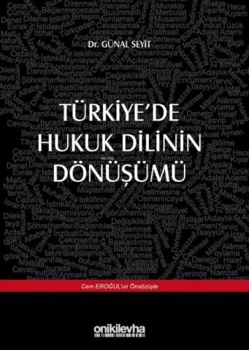 Türkiye'de Hukuk Dilinin Dönüşümü  Frontansicht 1