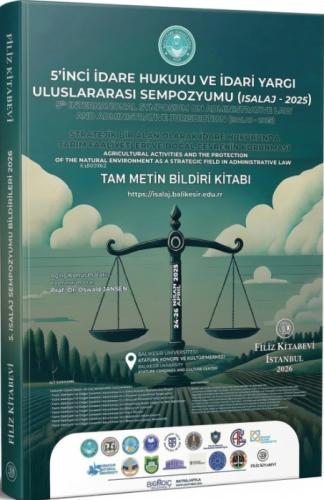 5'inci İdare Hukuku ve İdari Yargi Uluslararasi Sempozyumu (Isalaj - 2025)  Frontansicht 1
