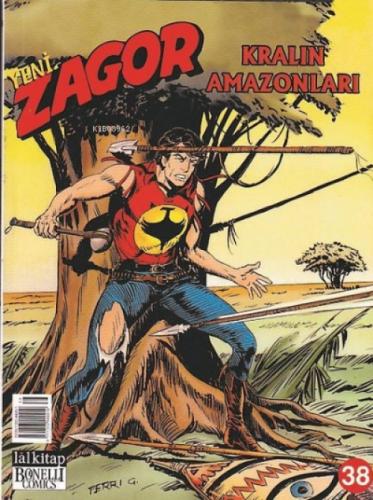 Zagor Sayı 38-Kralın Amazonları  Frontansicht 1