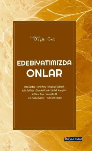 Edebiyatımızda Onlar  Frontansicht 1