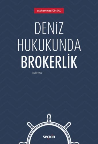 Deniz Hukukunda Brokerlik  Frontansicht 1