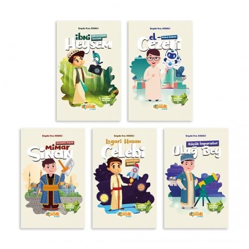Müslüman Mucitler Serisi( 5 Kitap)  Frontansicht 1