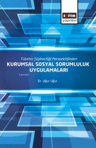 Tüketici Şüpheciliği Perspektifinden Kurumsal Sosyal Sorumluluk Uygulamaları  Frontansicht 1