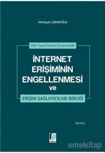 İnternet Erişiminin Engellenmesi ve Erişim Sağlayıcıları Birliği 5651 Sayılı Kanun Çerçevesinde  Frontansicht 1