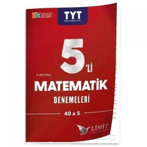 Limit Tyt 5' Li Matematik Denemeleri  Frontansicht 1