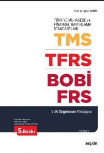 Türkiye Muhasebe ve Finansal Raporlama Standartları TMS - TFRS - BOBİ - FRS  Frontansicht 1