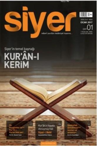 Siyer İlim Tarih ve Kültür Dergisi 1 Sayı  Frontansicht 1