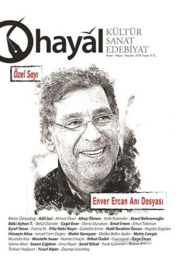 Hayal Kültür Sanat Edebiyat Dergisi: 65 (Nisan-Mayıs-Haziran) 2018  Frontansicht 1