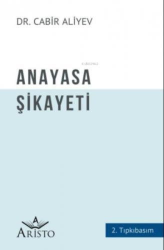 Anayasa Şikayeti  Frontansicht 1