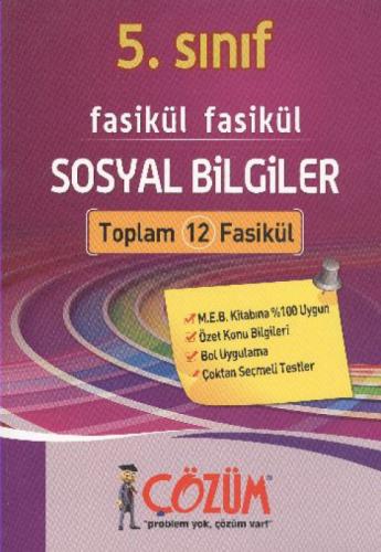 5. Sınıf Sosyal Bilgiler Fasikül Konu Anlatımlı  Frontansicht 1