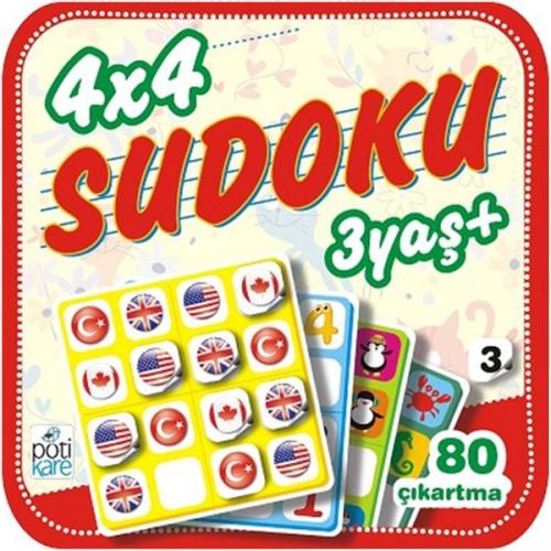 4x4 Sudoku 3yaş+  Frontansicht 1