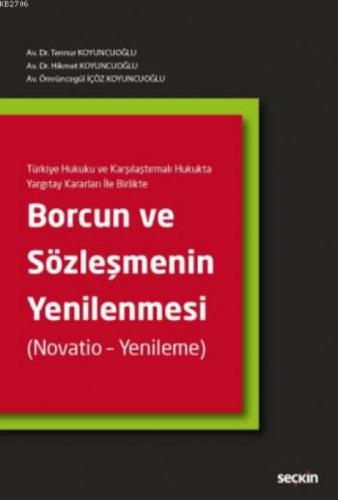 Borcun ve Sözleşmenin Yenilenmesi (Ciltli)  Frontansicht 1