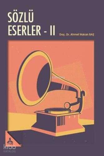 Sözlü Eserler 2  Frontansicht 1