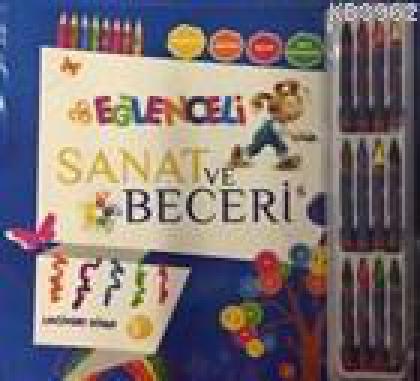 Eğlenceli Sanat ve Beceri Lacivert Kitap (5 Yaş  Frontansicht 1