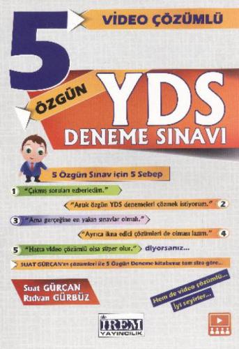 YDS 5 Özgün Deneme Sınavı Video Çözümlü  Frontansicht 1