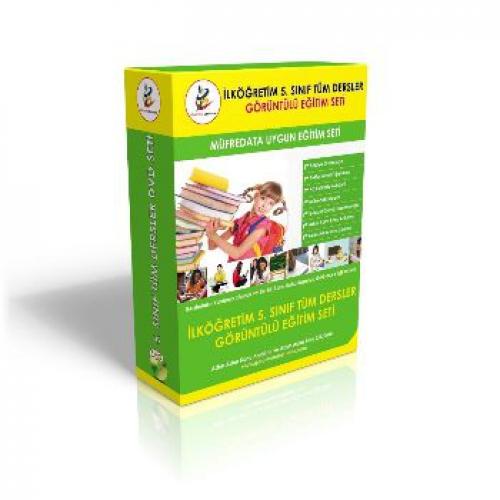 İlköğretim 5. Sınıf Tüm Dersler Görüntülü DVD Seti (36 DVD)  Frontansicht 1