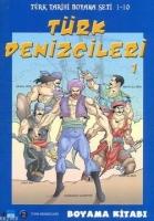 Türk Tarihi Boyama Seti| Türk Denizcileri 1  Frontansicht 1