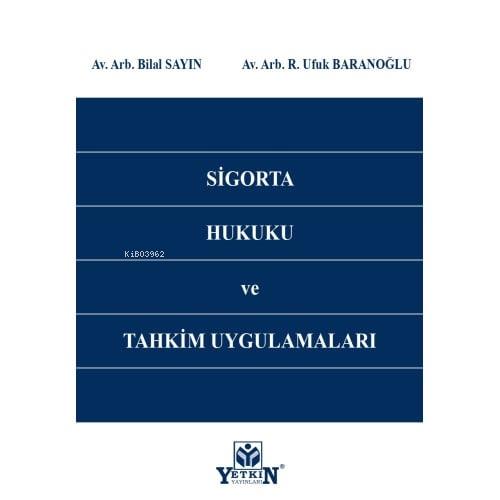 Sigorta Hukuku Ve Tahkim Uygulamaları  Frontansicht 1
