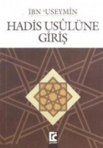 Hadis Usûlüne Giriş  Frontansicht 1