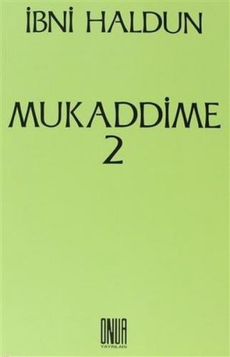 Mukaddime Cilt: 2  Frontansicht 1