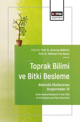 Toprak Bilimi ve Bitki Besleme Alanında Uluslararası Araştırmalar - 3  Frontansicht 1