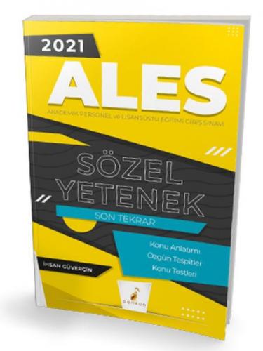 2021 ALES Sözel Yetenek Son Tekrar Konu Anlatımı  Frontansicht 1
