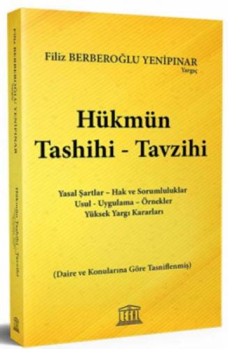 Hükmün Tashihi - Tavzihi  Frontansicht 1