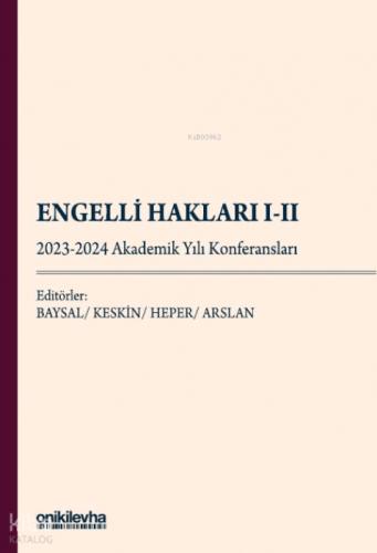 Engelli Hakları I-II - 2023-2024 Akademik Yılı Konferansları  Frontansicht 1