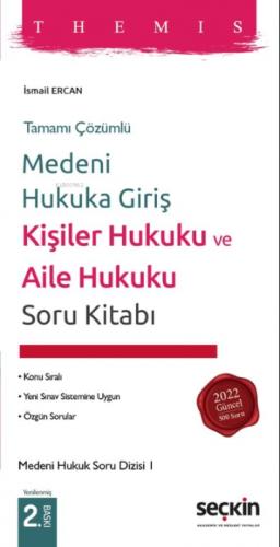 Themıs? Medeni Hukuka Giriş;Kişiler Hukuku ve Aile Hukuku Soru Kitabı  Frontansicht 1