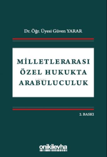 Milletlerarası Özel Hukukta Arabuluculuk  Frontansicht 1