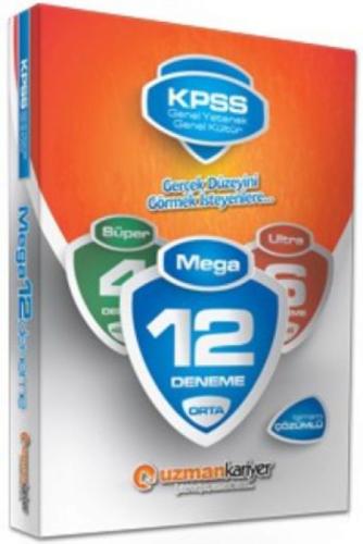 KPSS Genel Yetenek & Kültür Mega 12 Deneme Çözümlü  Frontansicht 1
