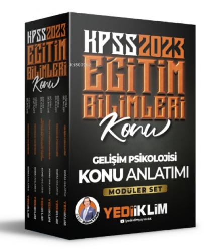 2023 KPSS Eğitim Bilimleri Konu Anlatımlı Modüler Set   Isbn: 9786254311604  Frontansicht 1