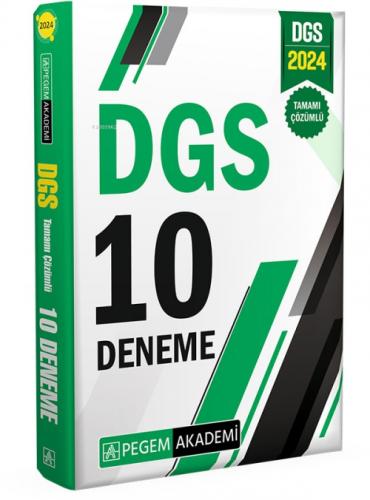 2024 Dgs Tamamı Çözümlü 10 Deneme  Frontansicht 1