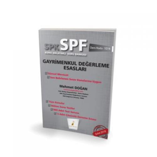 SPK - SPF Gayrimenkul  Değerleme Esasları Konu Anlatımlı Soru  Bankası 1014  Frontansicht 1