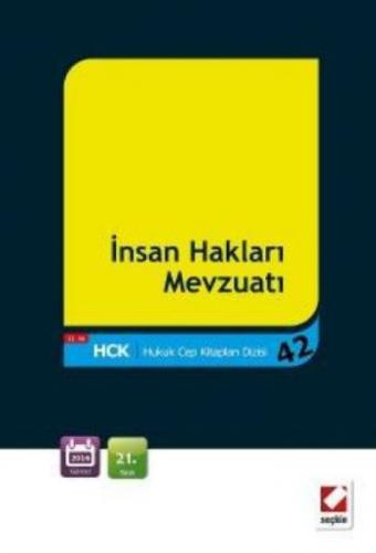 İnsan Hakları Mevzuatı (Cep Boy)  Frontansicht 1