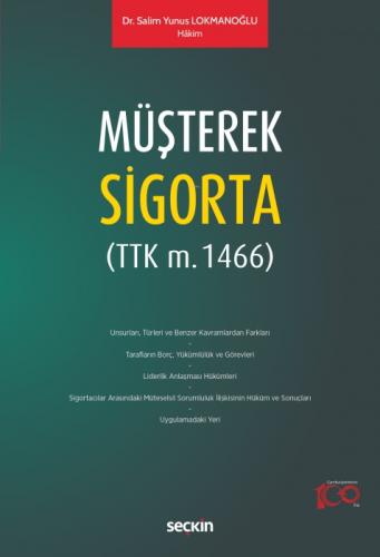 Müşterek Sigorta (TTK m. 1466)  Frontansicht 1