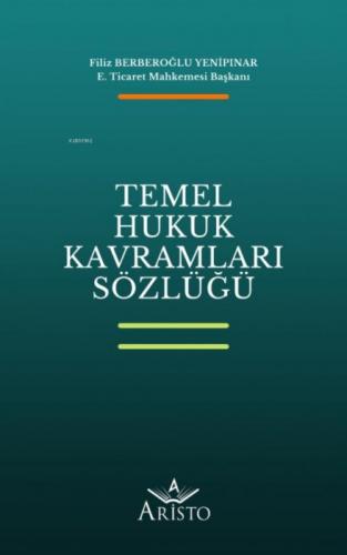 Temel Hukuk Kavramları Sözlüğü  Frontansicht 1