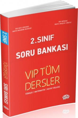 Editör Yayınları 2. Sınıf Tüm Dersler VIP Soru Bankası Kırmızı Kitap Editör  Frontansicht 1