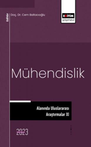 Mühendislik Alanında Uluslararası Araştırmalar - 11  Frontansicht 1